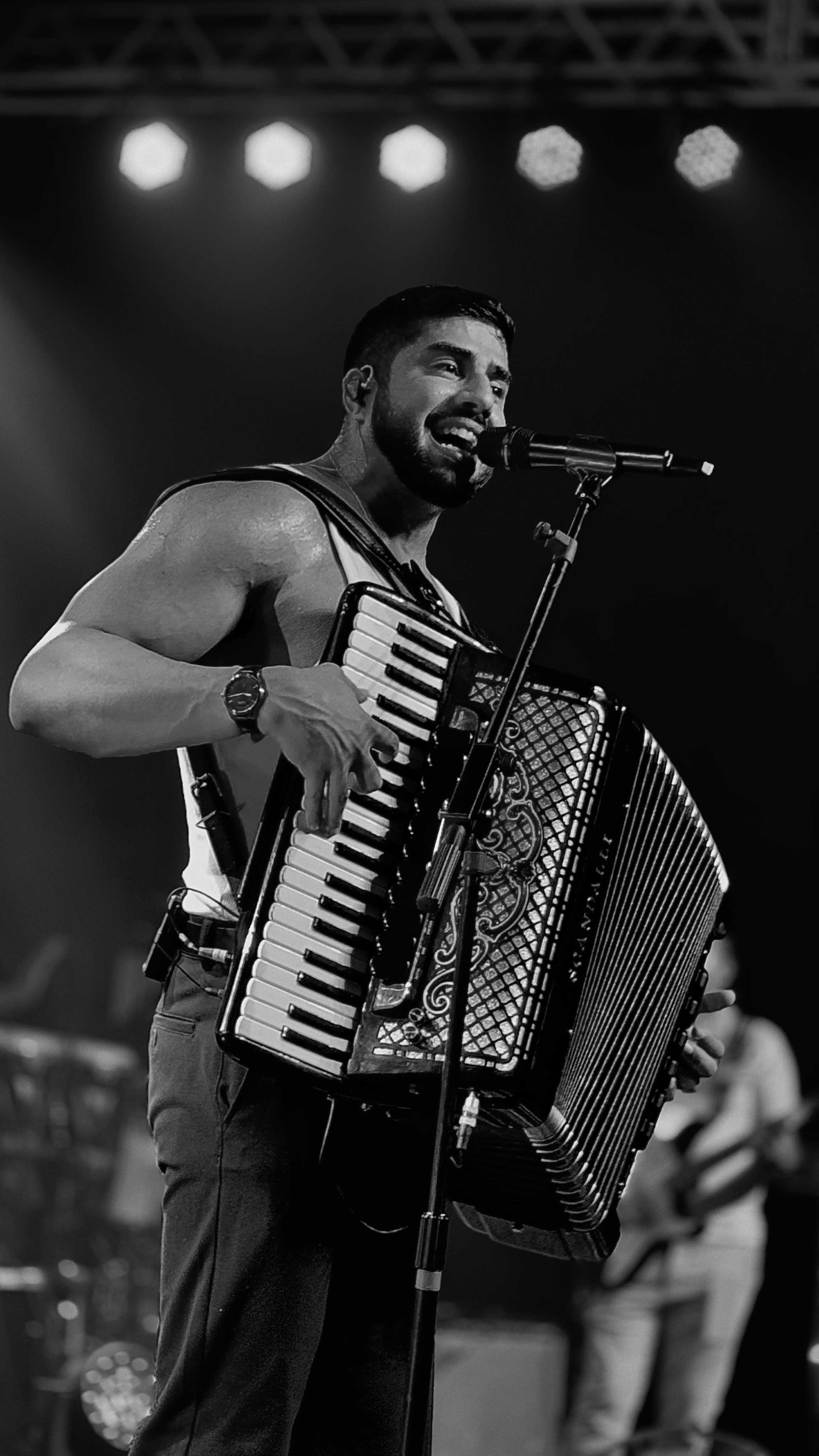 Fernando Amorim em show de forró